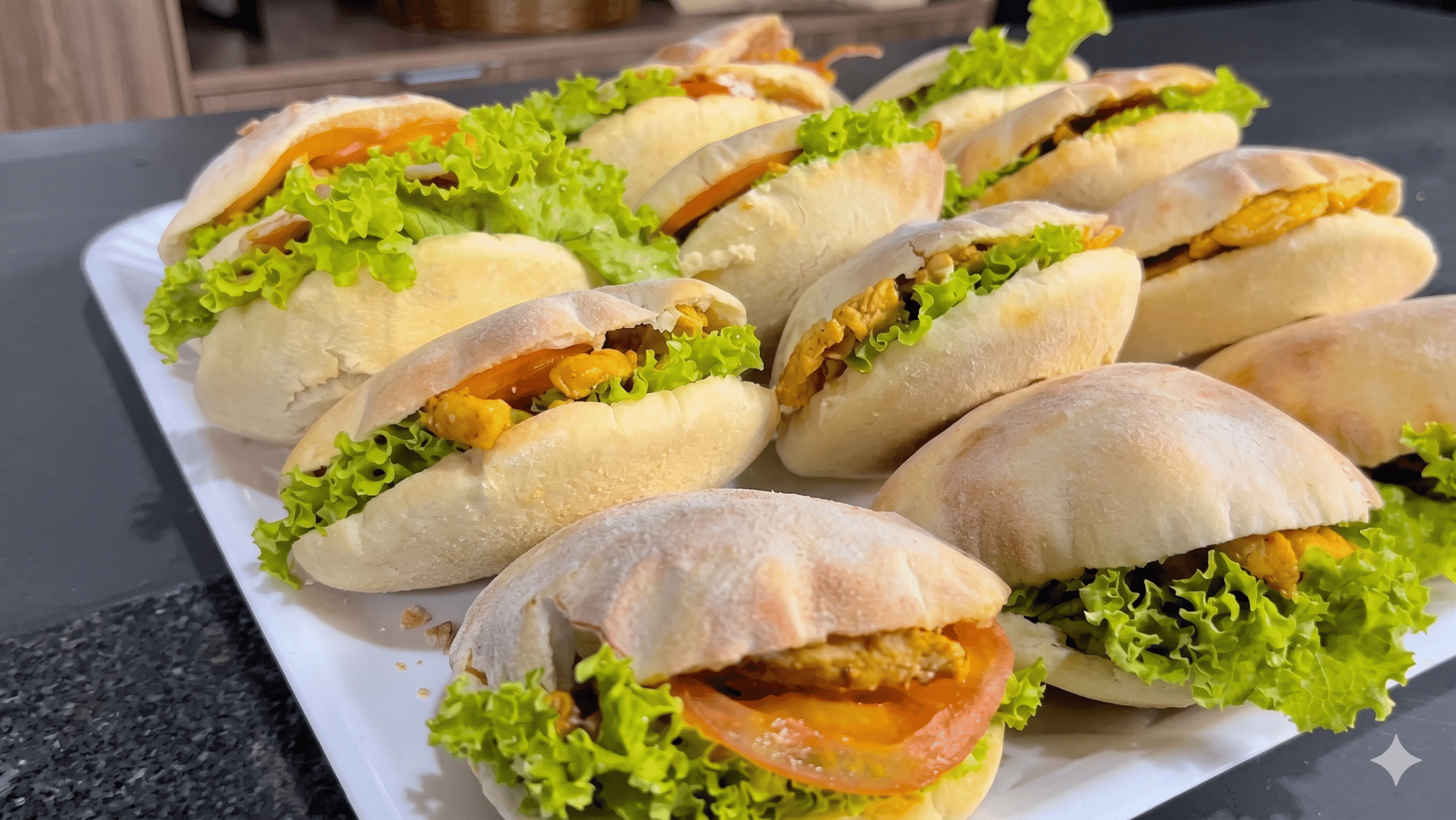 Lanche no Pão Sírio
