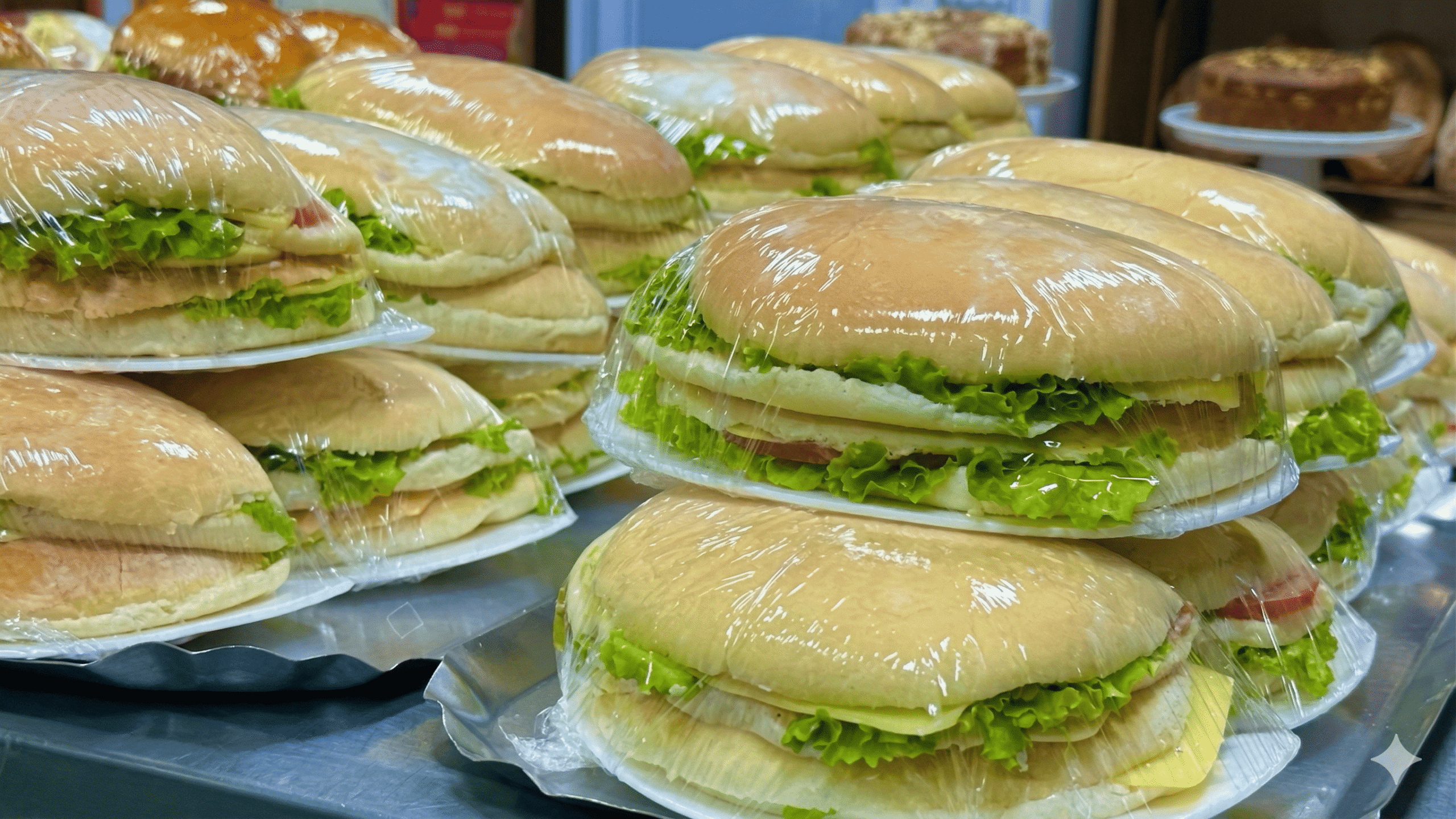 Lanche, Beirute e Mini Pizzas