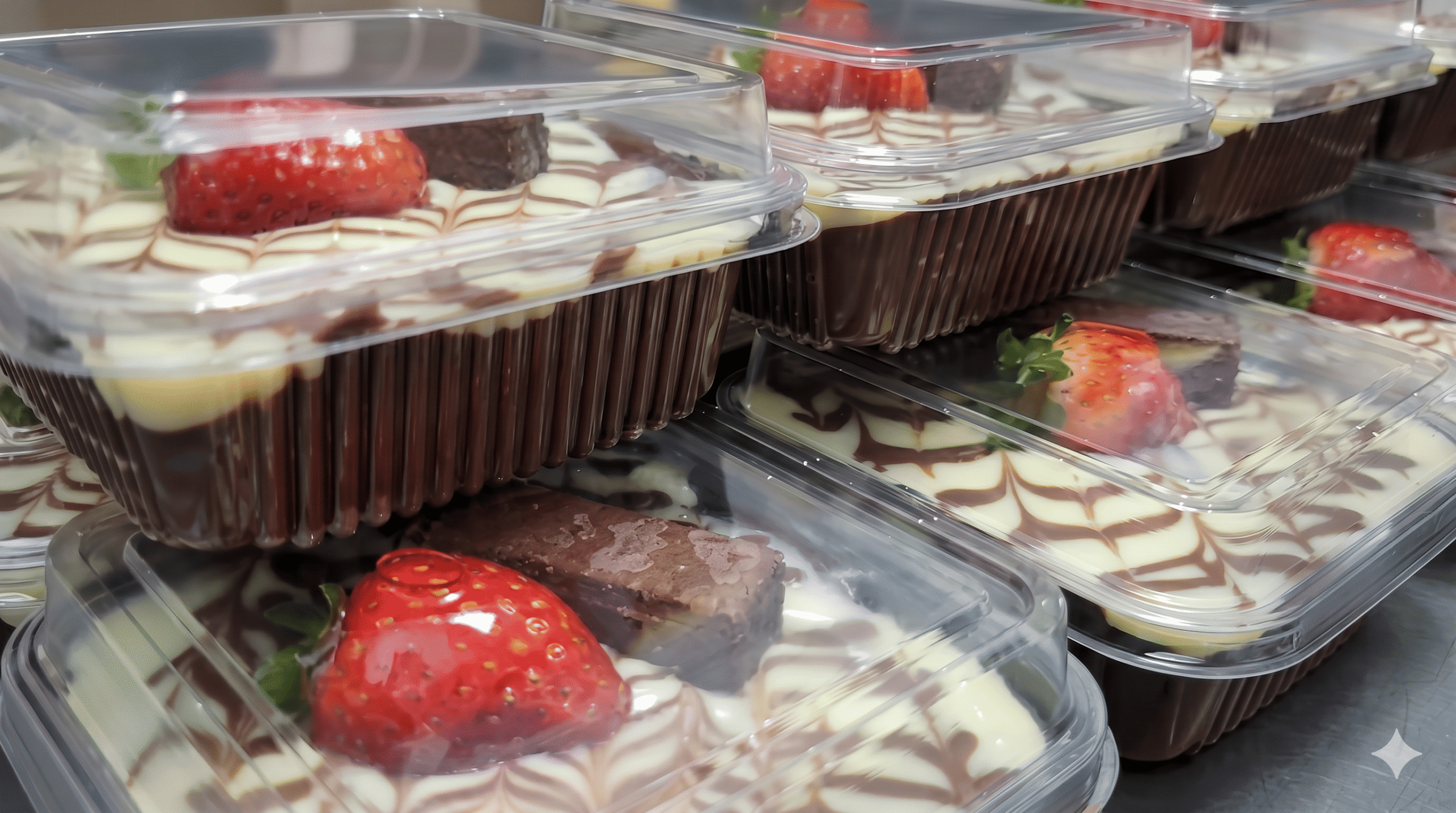 Pavê de Chocolate Cremoso