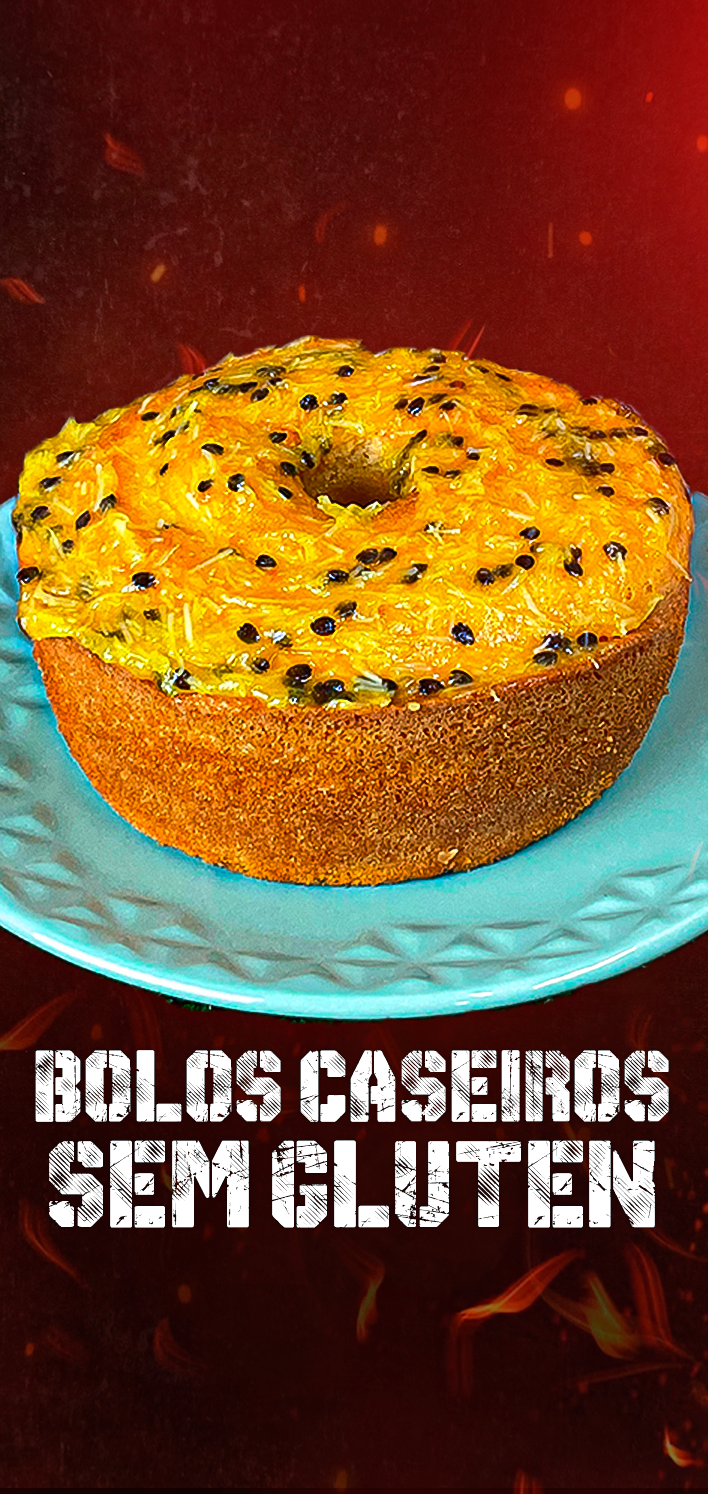Bolos Caseiros Sem Glúten